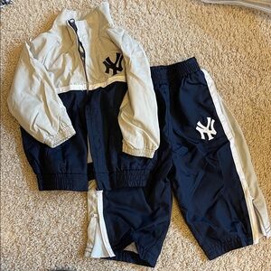 Majestic Kids Sports Set - Navy and Cream